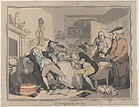 O Tempora, O Mores!, Samuel Alken British, Hand-colored etching and aquatint