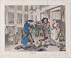 Traffic, Thomas Rowlandson  British, Hand-colored etching with aquatint