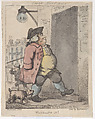 Waddling In!, Thomas Rowlandson British, Hand-colored etching