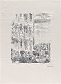The Concert (Das Konzert), from 9 Lithographs, Max Liebermann  German, Lithograph; proof