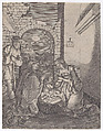 The Nativity, Ludwig Krug German, Engraving