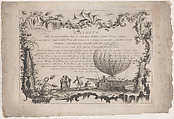 Title plate from 'The collection of the most notable things seen by John Wilkins, erudite English bishop, on his famous trip from the Earth to the Moon... (Raccolta delle cose più notabili Vedute da Giovanni Wilkins erudito Vescove Inglese nel suo famoso viaggio dalla Terra alla Luna...), Filippo Morghen  Italian, Etching; third state