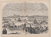 The Drive in Central Park, New York (from "Harper's Weekly," Vol. IV), Winslow Homer American, Wood engraving