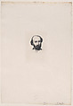 Portrait of Octave Feuillet, Marcellin Desboutin  French, Drypoint