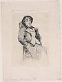Portrait of Norbert Goeneutte, Marcellin Desboutin  French, Drypoint; first state of two
