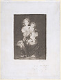 Virgin and Child, after Murillo, Marcellin Desboutin  French, Etching and drypoint