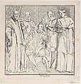 Charles V, Anne Claude Philippe de Tubières, comte de Caylus  French, Etching