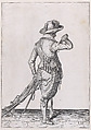 A soldier charging his musket, from the Musketeers series, plate 24, in Waffenhandlung von den Rören Musquetten undt Spiessen / Wapenhandelinghe van Roers Musquetten ende Spiessen (The Exercise of Arms), Jacques de Gheyn II Netherlandish, Engraving; second state of three (New Hollstein)