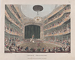 Astley's Amphitheatre, Thomas Rowlandson  British, Hand-colored etching and aquatint