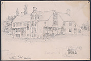 Shingleside, Swampscott, Massachusetts, Arthur Little  American, Graphite