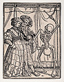 The Noblewoman, from "The Dance of Death", Hans Holbein the Younger (German, Augsburg 1497/98–1543 London), Woodcut