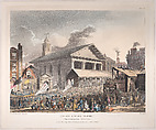 Covent Garden Market, Westminster Election, Thomas Rowlandson  British, Hand-colored etching and aquatint