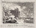 Second View of the Gulf of Venice, Joseph Vernet French, Engraving; first state of two