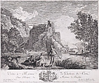 XIIeme Vue d'Italie. Le Bas, Joseph Vernet French, intaglio