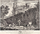 Fourth View of Italy, Joseph Vernet French, Engraving; first state of two