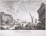 Harbor Scene, Joseph Vernet French, Etching