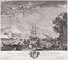 View of Port Ercole, Joseph Vernet French, Engraving