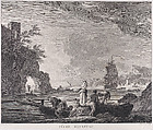 Happy Fishing, Joseph Vernet French, Engraving