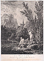 The Delights of Summer, Joseph Vernet French, Engraving