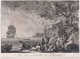 Second View of the Surroundings of Bayonne, Joseph Vernet French, Engraving
