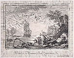 First View of the Gulf of Venice, Joseph Vernet French, Engraving