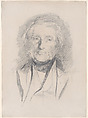 Portrait of John Ruskin, Sir Hubert von Herkomer British, born Germany, Graphite with touches of pen and black ink