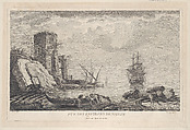 View of the Surroundings of Toulon, Joseph Vernet  French, Engraving