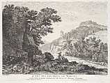 Deuxieme Vue des Environs de Naples, Pierre François Basan French, Engraving