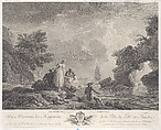 The Fortunate Fishermen, Joseph Vernet French, Engraving