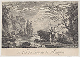 First View of the Surroundings of Rochefort, Joseph Vernet French, Engraving