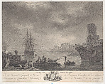 Foggy Weather, Joseph Vernet  French, Engraving; fifth state of five