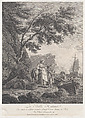 The Beautiful Morning, Joseph Vernet  French, Engraving