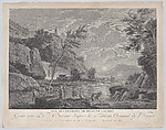 View of the Surroundings of Regio in Calabria, Joseph Vernet French, Engraving