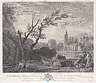 Third View of Italy, Joseph Vernet French, Engraving