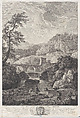 View of the Apennines, Joseph Vernet French, Engraving