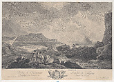 The Storm, Joseph Vernet French, Engraving