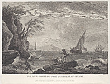 Coastal View of a Port City in the Levant, Joseph Vernet French, Engraving