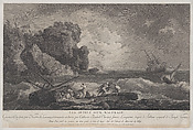 The Remains of a Shipwreck, Joseph Vernet French, Engraving
