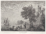 The Steep Fort, Joseph Vernet French, Engraving
