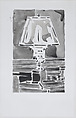 Untitled (Lamp), from "Democracy Soup", Guy Ben-Ari  Israeli, Ink on vellum
