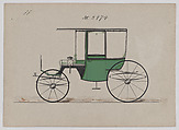 Rockaway #3974, Brewster & Co. American, Pen and black ink, watercolor and gouache