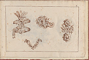 Joaillerie: Album of Jewelry Designs, Page 4, Anonymous, French , 18th century French, Brown ink