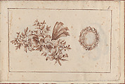 Joaillerie: Album of Jewelry Designs, Page 5, Anonymous, French , 18th century French, Brown ink