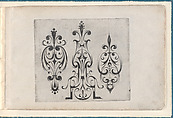 Plate from "Grateske voer golt smeden Schrijnwerkers Ende andere des nodich hebbende", Meinert Gelijs  Dutch, Blackwork