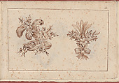 Joaillerie: Album of Jewelry Designs, Page 3, Anonymous, French , 18th century French, Brown ink