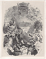 Title Page for Les Artistes Anciens & Modernes, Vol. IX, Célestin Nanteuil French, Lithograph