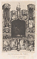 Notre-Dame de Paris, Célestin Nanteuil French, Etching