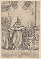 Saint Thomas of Villanova, Ginevra Cantofoli  Italian, Etching
