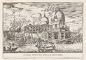Plate 61: View of the customs house (Dogana da Mar) at the confluence of the Grand Canal and Giudecca Canal, Venice, 1703, from "The buildings and views of Venice" (Le fabriche e vedute di Venezia), Luca Carlevaris (Italian, Udine 1663/65–1730 Venice), Etching