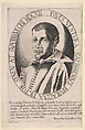 Portrait of Ventura Salimbeni, Bernardino Capitelli  Italian, Etching